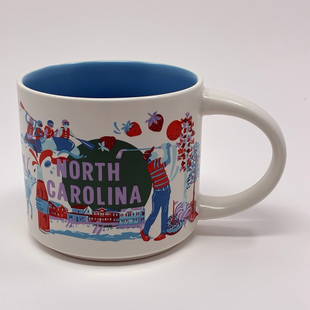 Starbucks 2024 Discovery Series North Carolina 14oz Coffee Mug